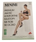RAJSTOPY DAMSKIE DZIEWCZĘCE GŁADKIE BEZ OCZKOWE 40 DEN KOLOR NATURALNY L - obrazek 3
