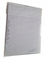 PRZEŚCIERADŁO 180X230 cm BEZ GUMKI TRADYCYJNE 100% MIKROFIBRA SZARE - obrazek 4