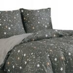 POŚCIEL 200x220 cm KOMPLET POŚCIELI DWUSTRONNA 100% BAWEŁNIANA 3 CZĘŚCIOWA