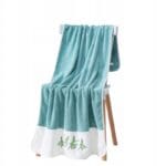 RĘCZNIK KĄPIELOWY SZYBKOSCHNĄCY Z MIKROFIBRY CHŁONNY 70x140 cm NIEBIESKI - obrazek 8