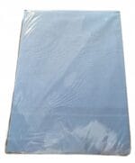 PRZEŚCIERADŁO 180X230 cm BEZ GUMKI TRADYCYJNE 100% MIKROFIBRA NIEBIESKIE - obrazek 3