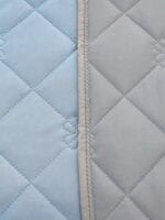 KOŁDRA 160x200 cm LETNIA ANTYALERGICZNA CIENKA NA LATO LEKKA SZARO-BŁĘKITNA - obrazek 6