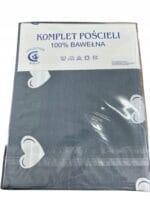 KOMPLET POŚCIELI 160x200 cm POŚCIEL 100% BAWEŁNIANA 3 CZĘŚCIOWA DWUSTRONNA - obrazek 4